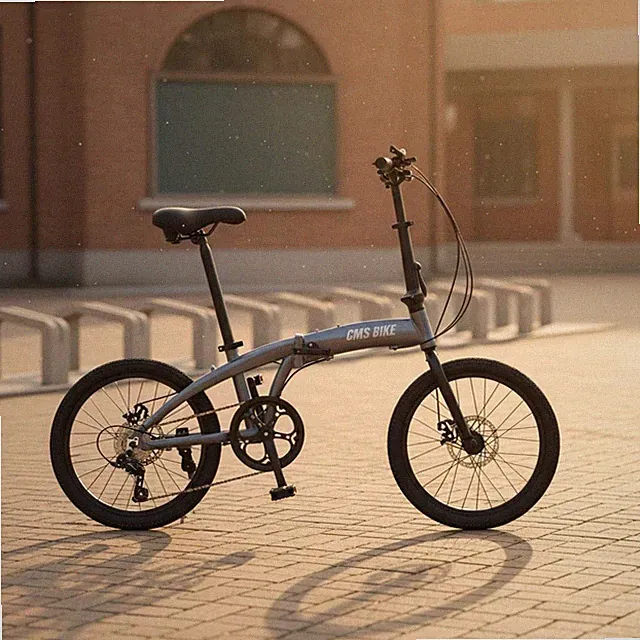 20 Inch Folding Bike Foldable Portable Commuter Two-Wheeler Ultralight