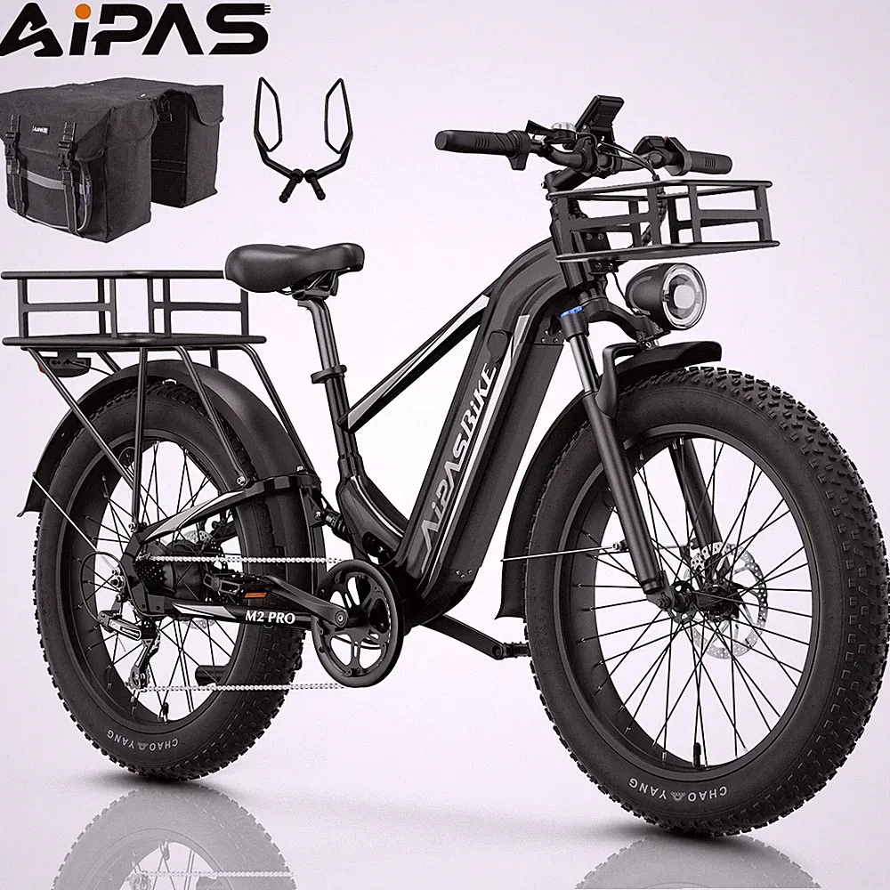 36 MPH Adult Electric Bike 1800W E bike Motorcycle 26" Fat Tire Mountain Bicycle