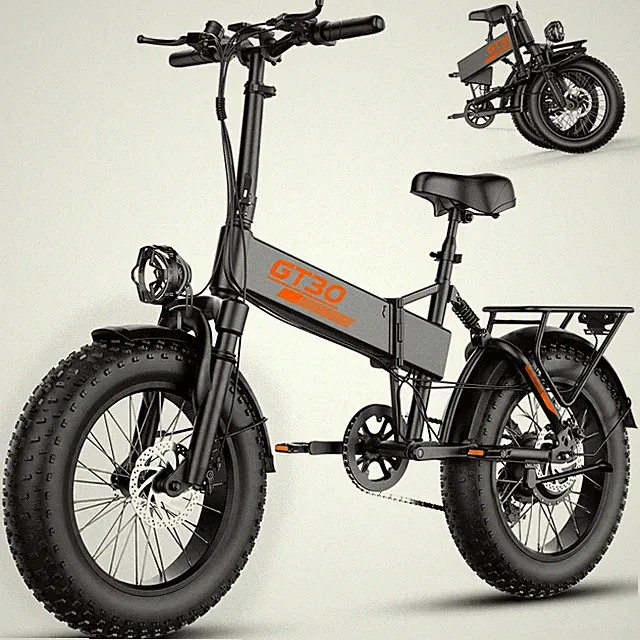 4000W Motor Electric Bike 80 miles Range 36MPH for Adults Mountain Ebike 20"