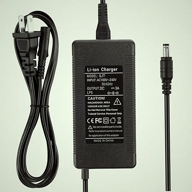 3A Adapter Charger For isinwheel U1 Folding Electric Bike Power Supply Cord