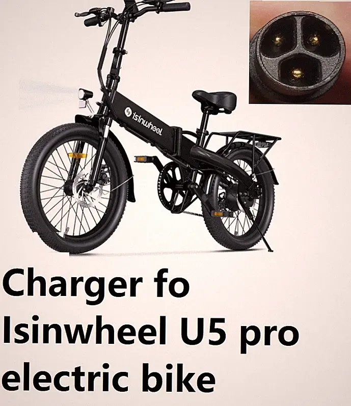 🔥Adapter battery 5a fast Charger for 48v Isinwheel u5 pro ebike electric bike