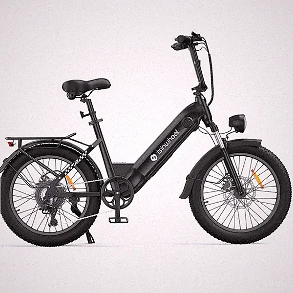 isinwheel U8 PRO 20 in Electric bike 48V 18AH Fat Tires E-Mountain Bike 28 MPH