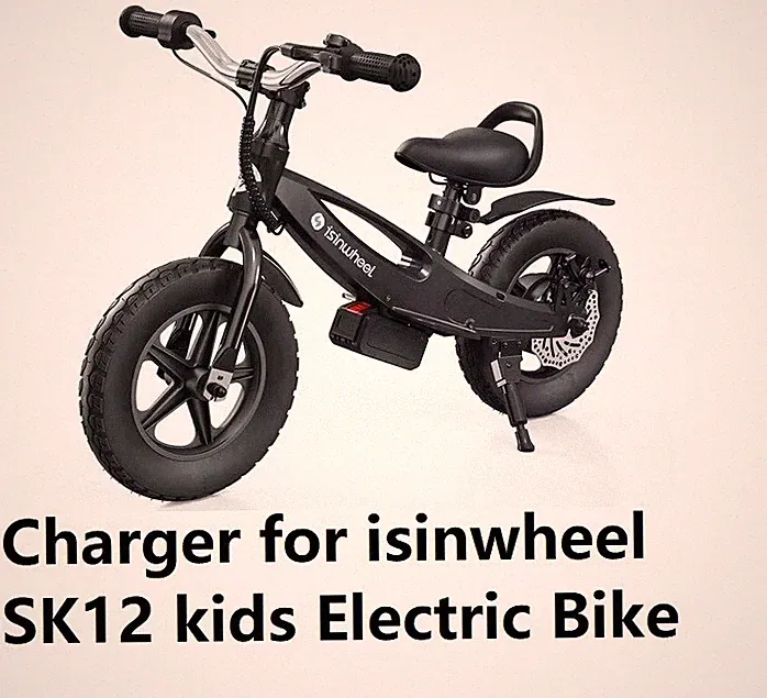 🔥power supply battery charger for isinwheel SK12 kids Electric Bike